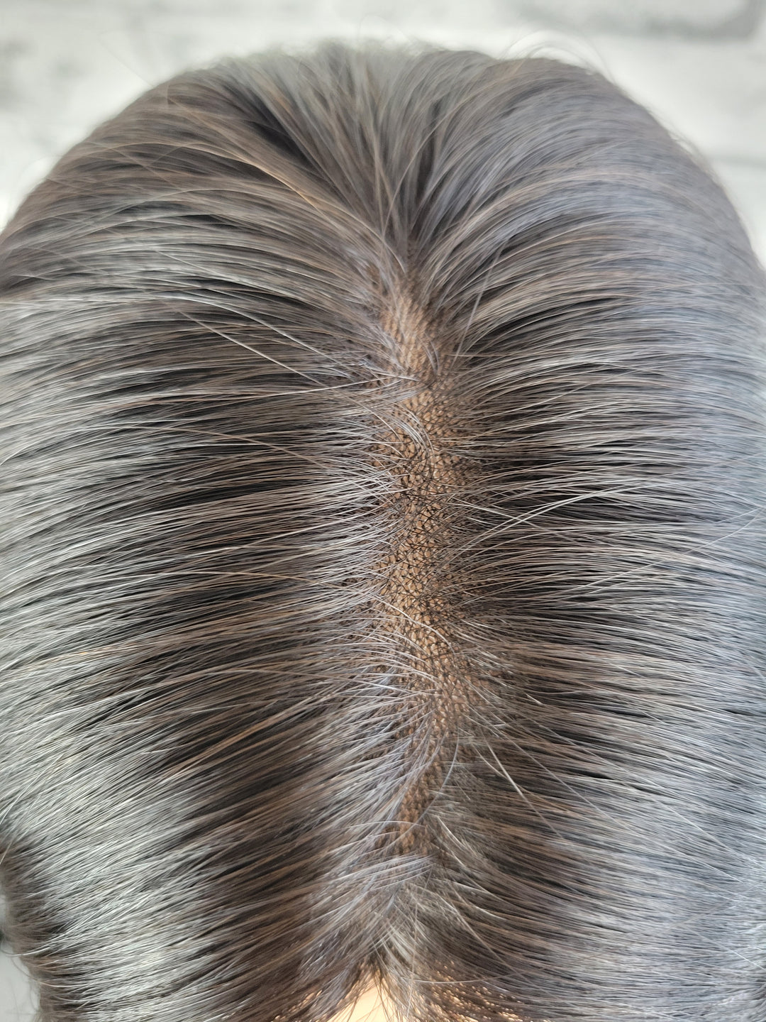 16" Closed Lace Topper - Natural Black (8x8)