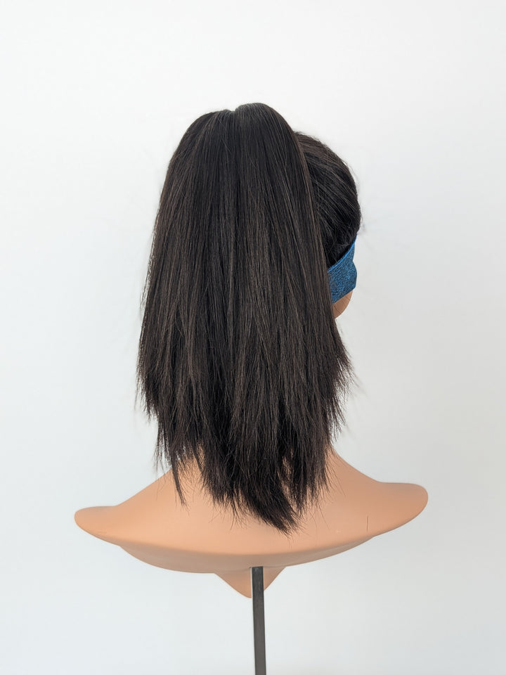 20" NEW Sport Pony Wig - Darkest Brown (L)