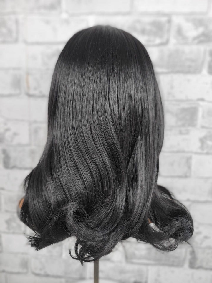 17" Synthetic Mono Top Wig - MBLA10/25-6 (S/M)