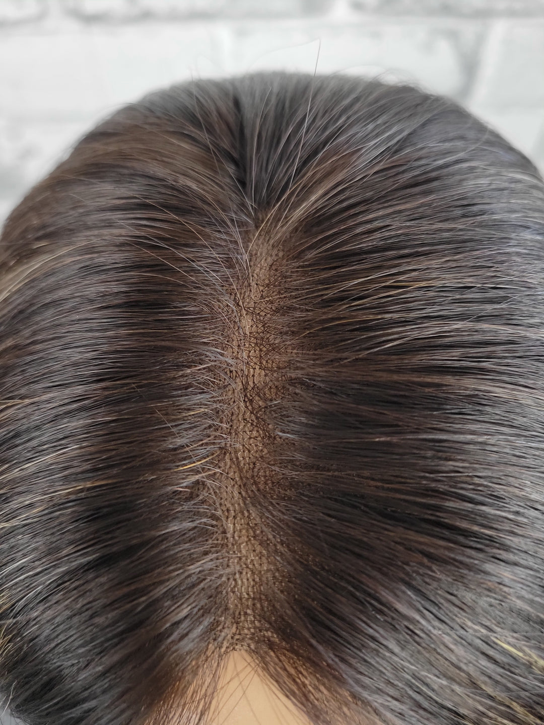 16" Closed Lace Topper - Goldstone (8x8)