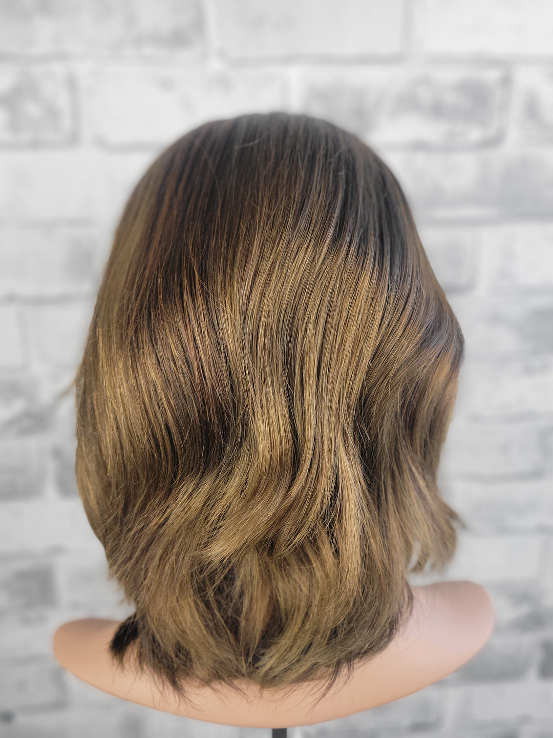 12" Lux Lace Wig - Rustic Gold Brunette (S)