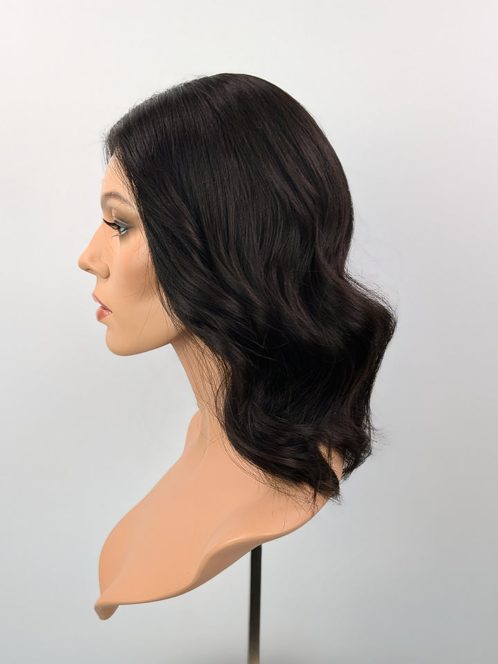 15" Lux Lace Wig - Natural Black (S)
