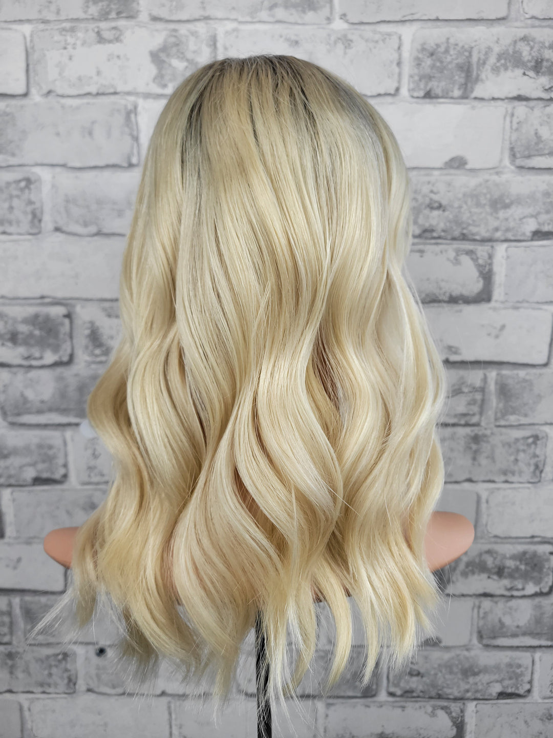 15" Closed Lace Topper -  Beach Glow Blonde (8x8)
