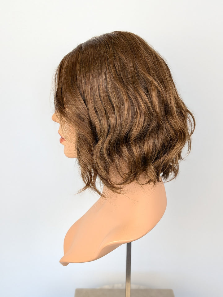 12" Lux Lace Wig Virgin Slavic - Hazelnut (XS)