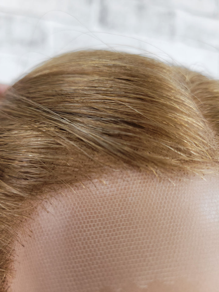 16" Lux Lace Wig Virgin Slavic - Spiced Honey (M)