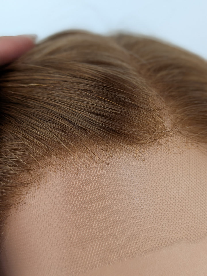 17" Lux Lace Wig Virgin Slavic - Light Toffee (M)