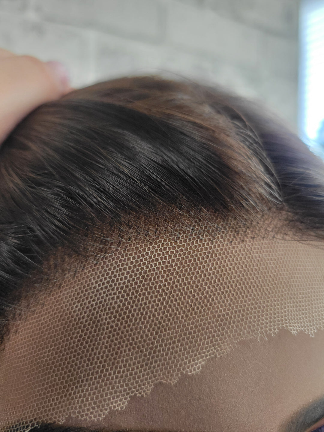 15" Lux Lace Wig - Darkest Brown (S)