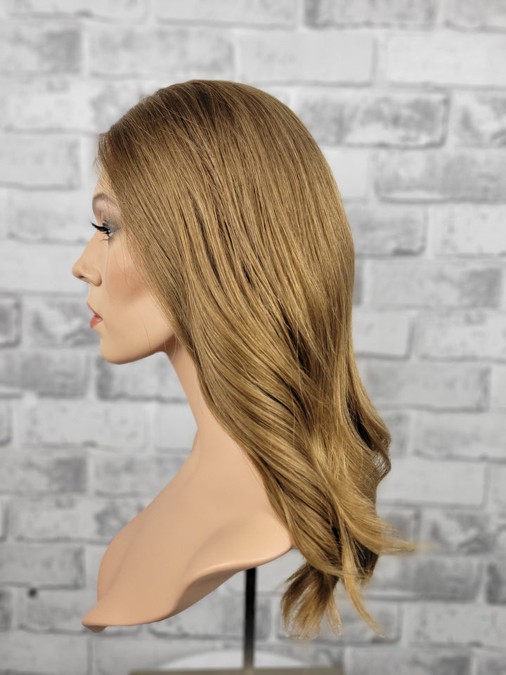 16" Lux Lace Wig Virgin Slavic - Spiced Honey (M)