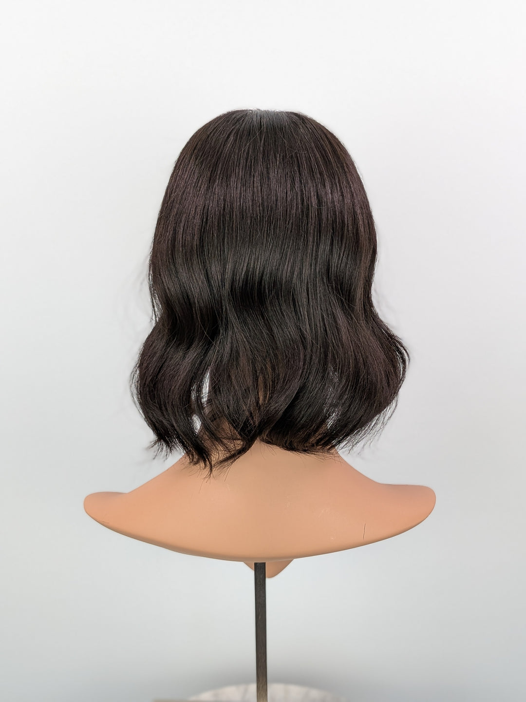 12" Silk Top Topper - Natural Black (8x8)