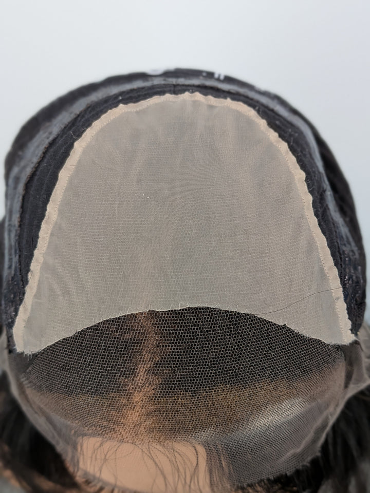 15" Lux Lace Wig - Natural Black (S)
