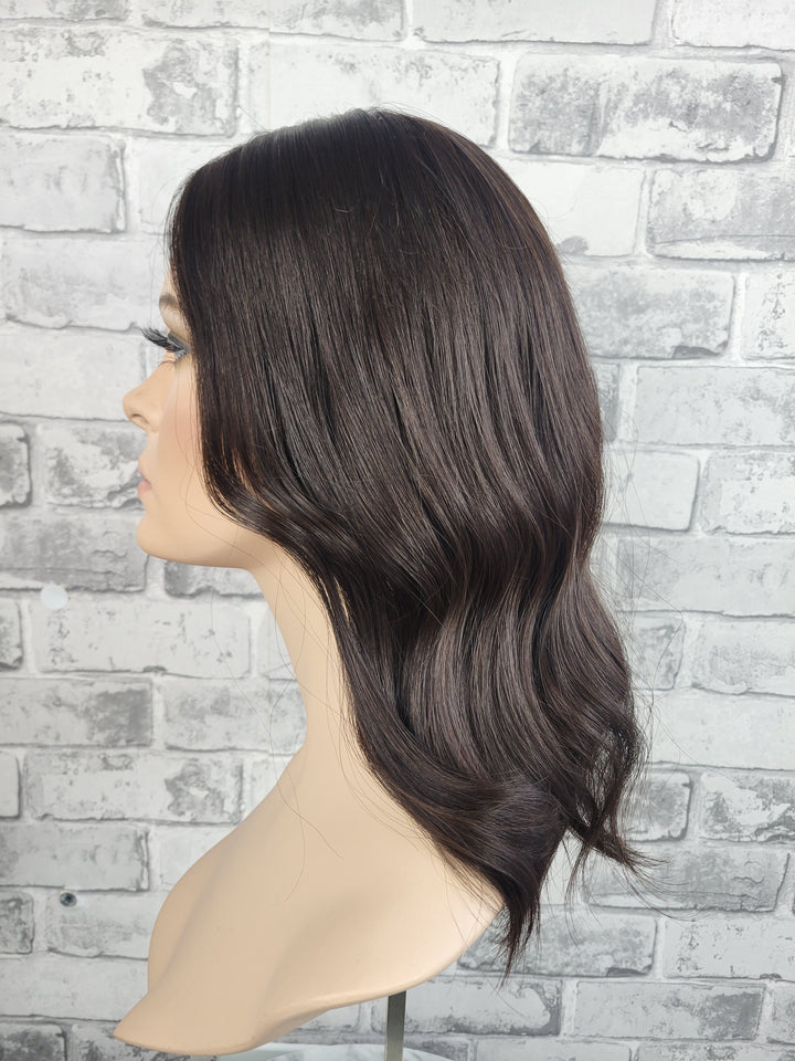 16" Redefined Silk Topper - Dark Chocolate (8x8)