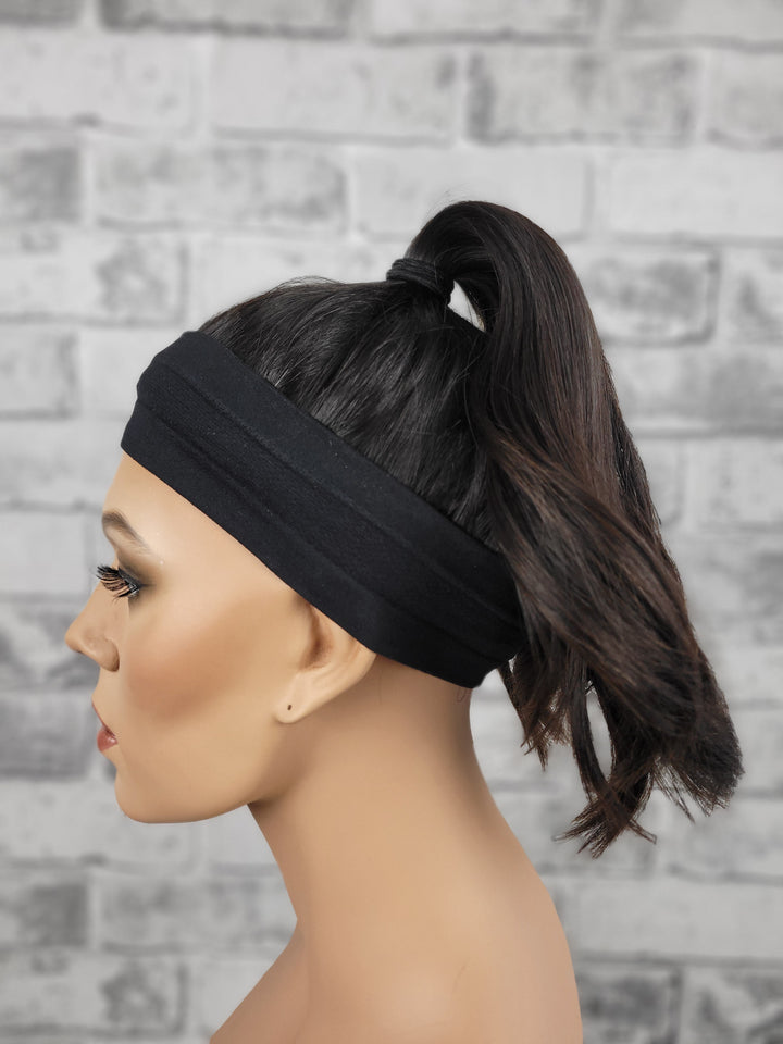 20" NEW Sport Pony Wig - Darkest Brown (S)