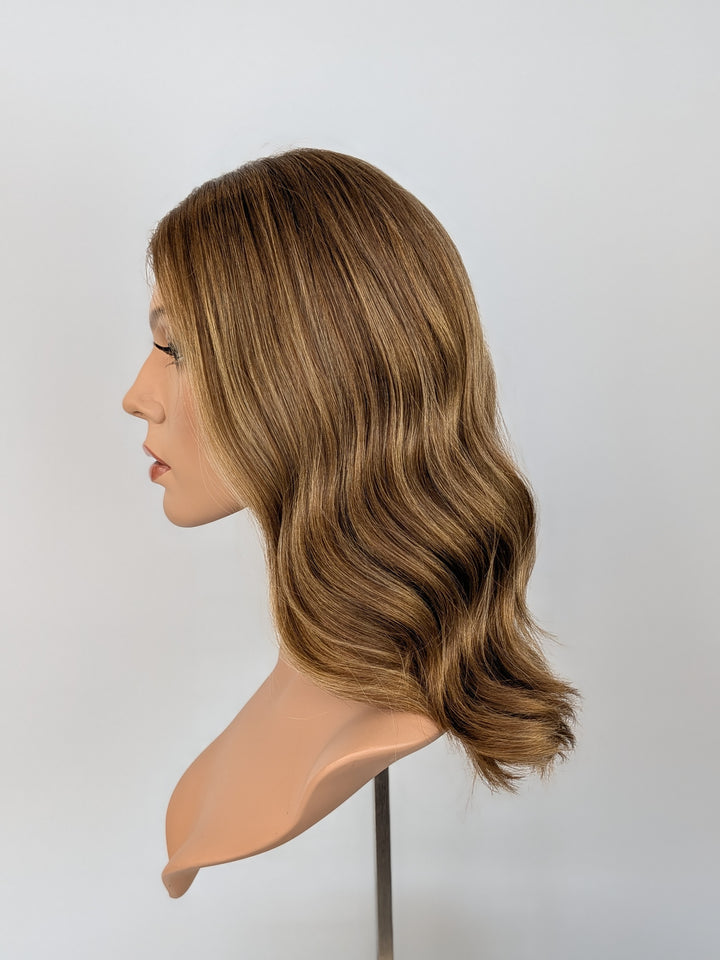 17" Lux Lace Wig Virgin Slavic - Light Toffee (M)