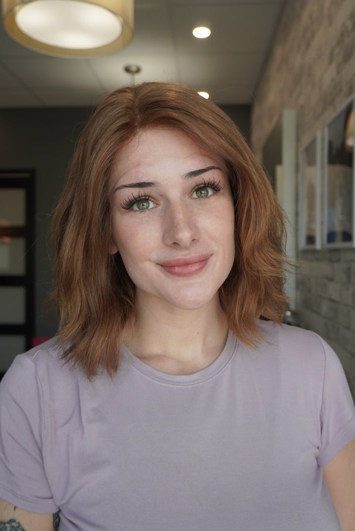 13" Lux Lace Wig Virgin Slavic - Soft Toffee (L)