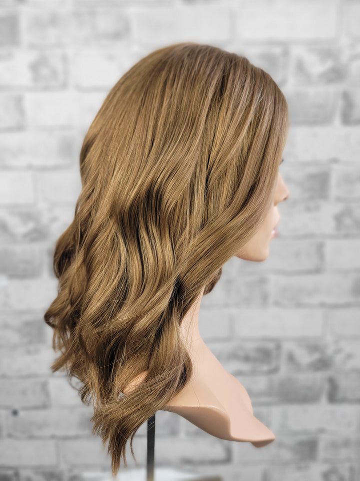 16" Lux Lace Wig Virgin Slavic - Soft Toffee (M)