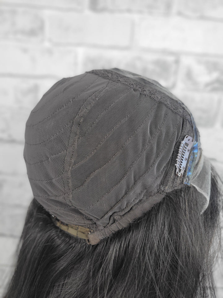 22" Lace Pony Wig - Natural Black (S)