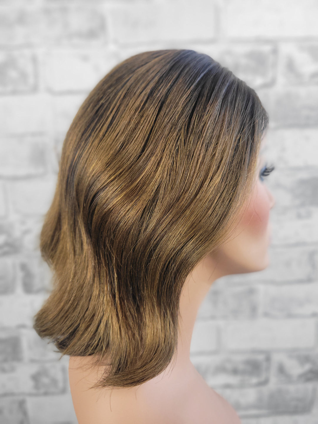 12" Lux Lace Wig - Rustic Gold Brunette (S)