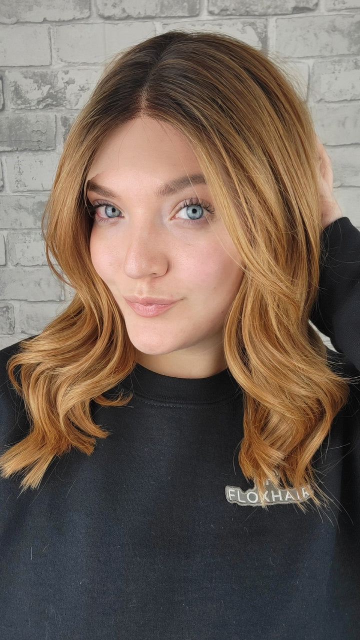 17" Synthetic Lace Top Wig (S/M) - LR04/25-2