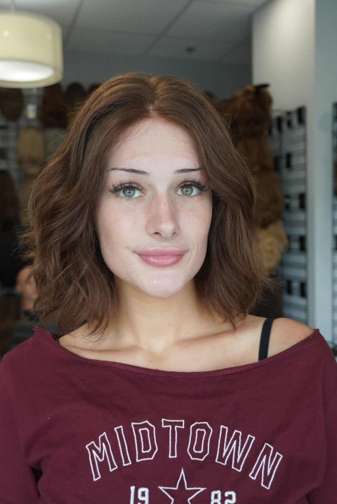 12" Lux Lace Wig Virgin Slavic - Hazelnut (XS)