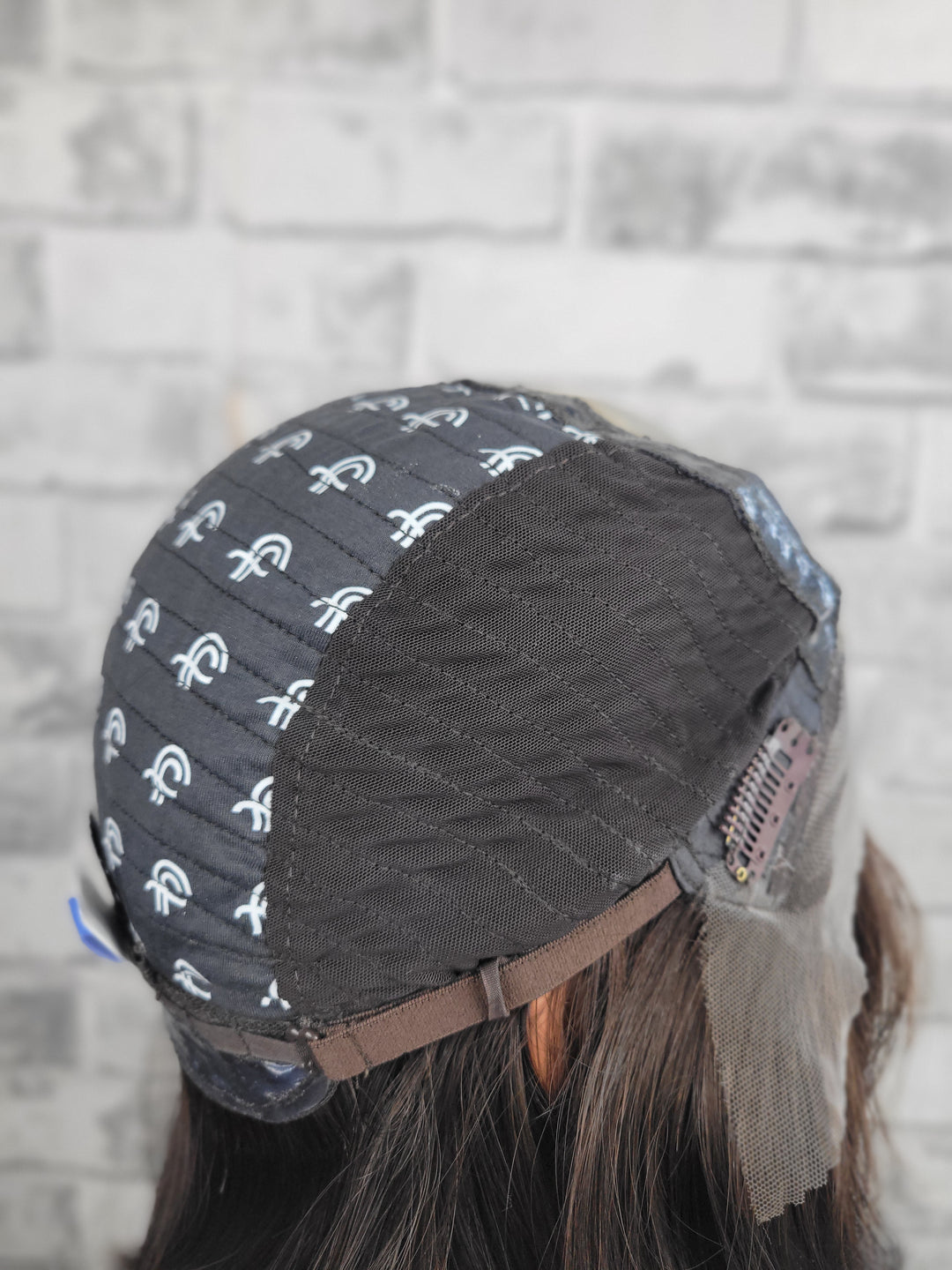 15" Lux Lace Wig - Darkest Brown (S)