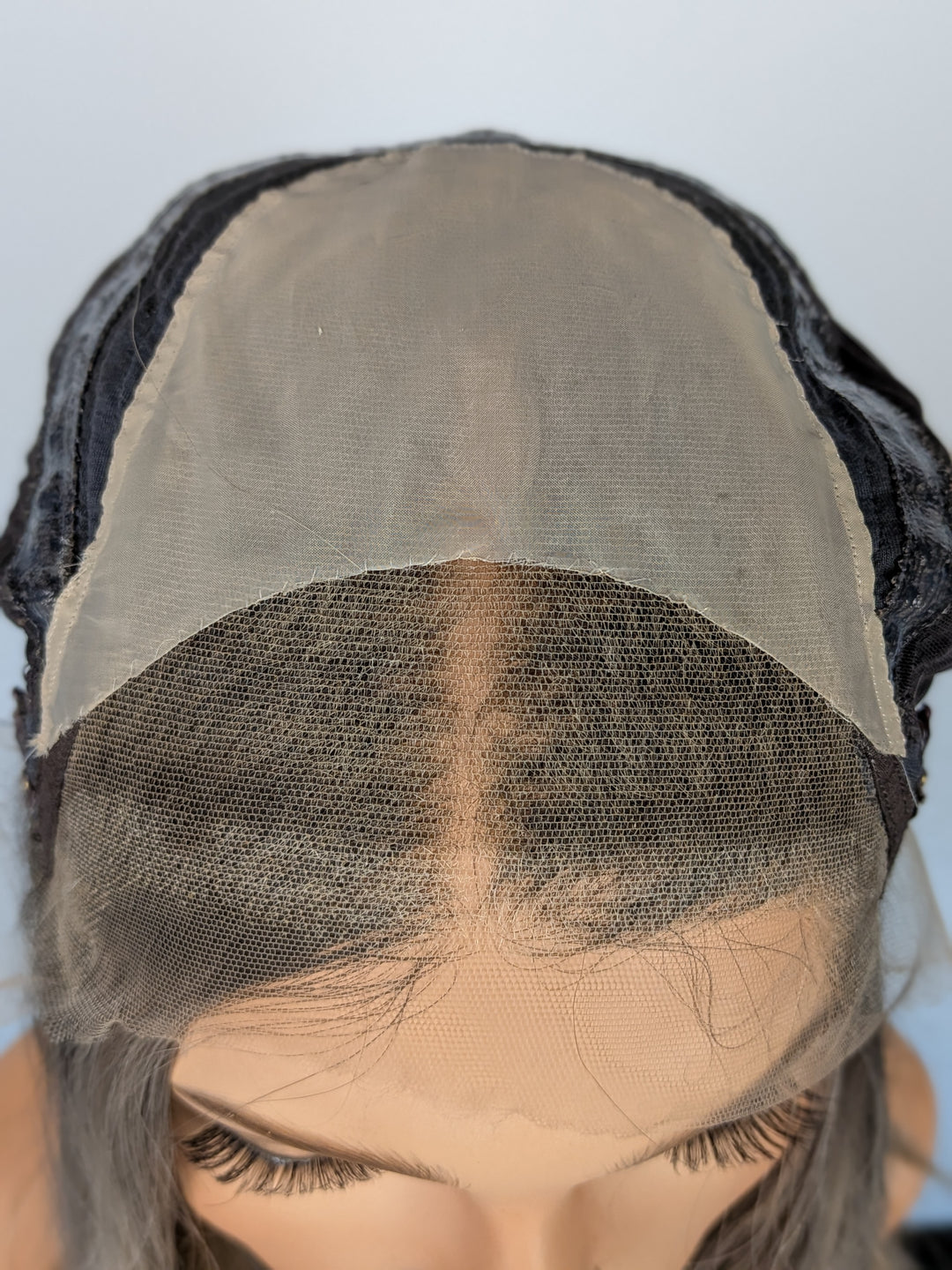 18" Lux Lace Wig - Shadowed Sterling Blonde (M)