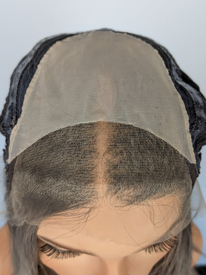 18" Lux Lace Wig - Shadowed Sterling Blonde (M)