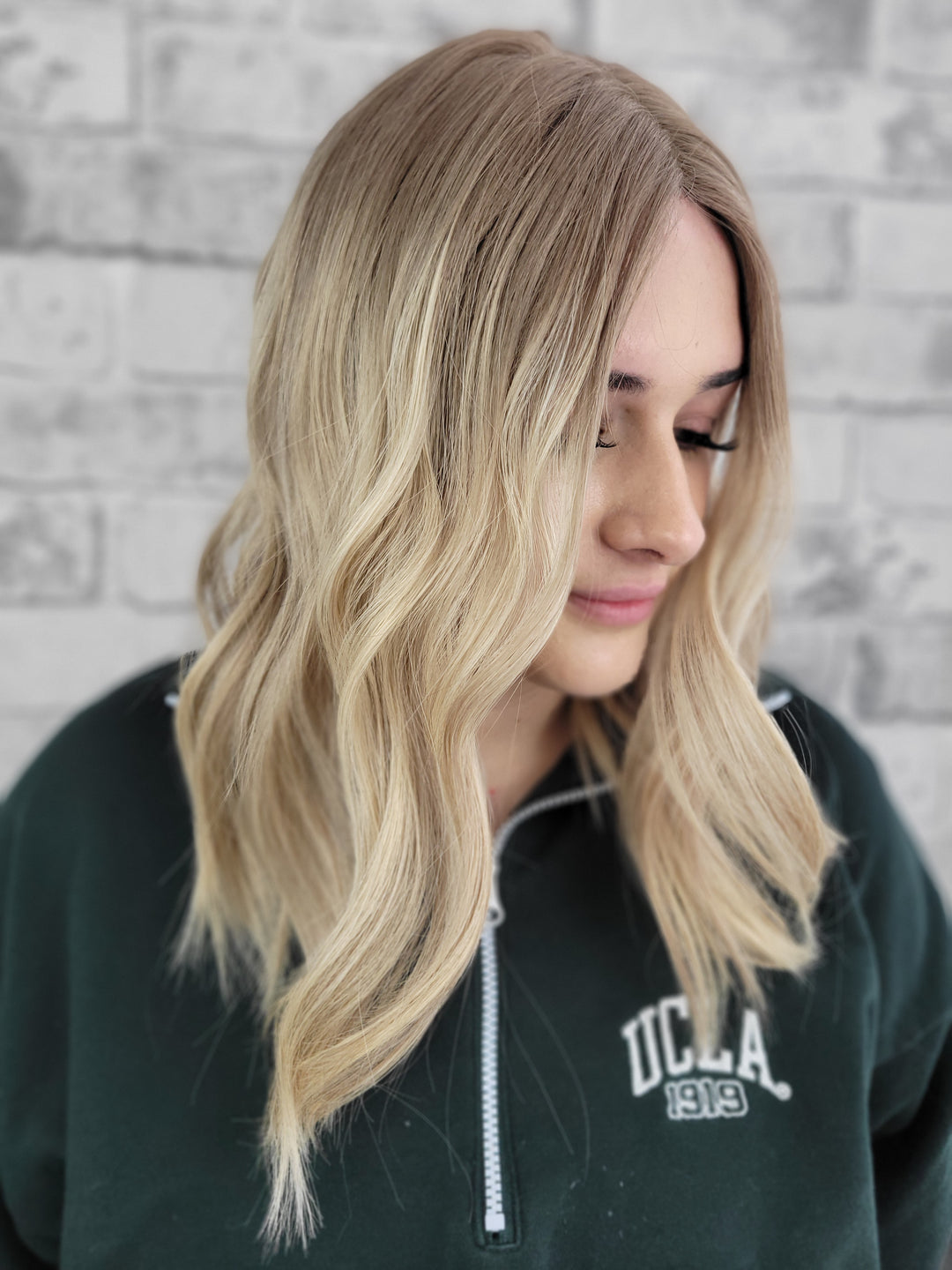 18" Closed Lace Topper - Hay Bale Beige (8x8)