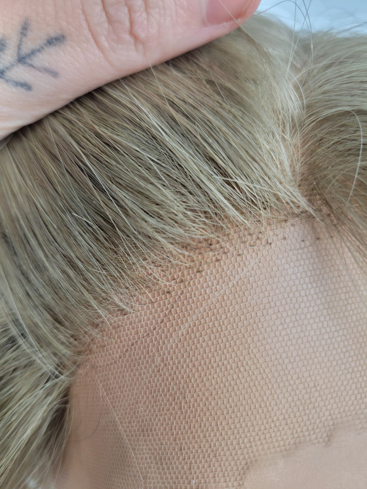 11" Lux Lace Wig - Cool Cream Blonde (S)