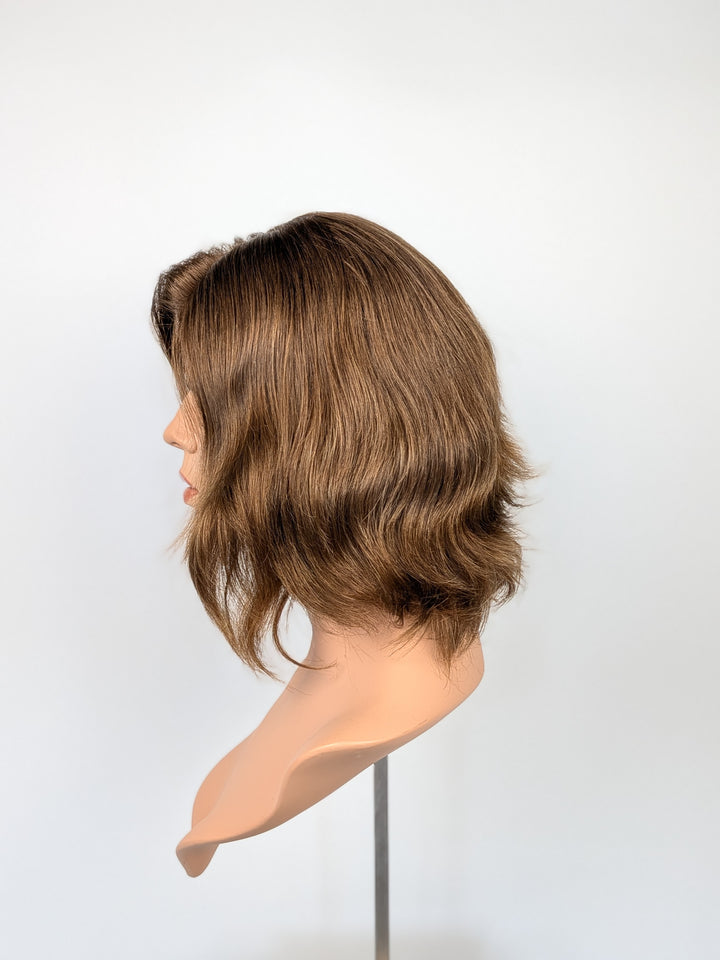 13" Lux Lace Wig Virgin Slavic -  Maple Brown (S)