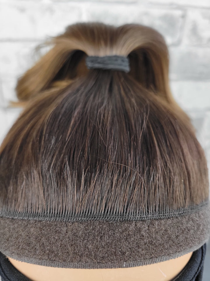 20" NEW Sport Pony Wig - Chocolate Ombre (S)