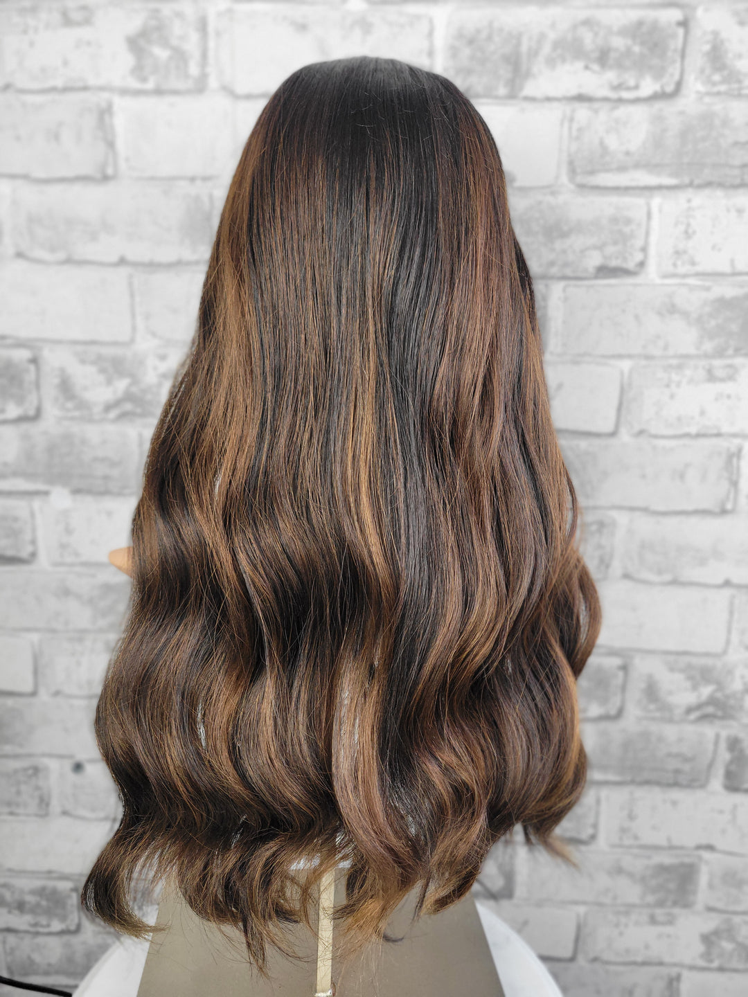 24" Lux Lace Wig SAMPLE SALE - Midnight Toffee (XS)