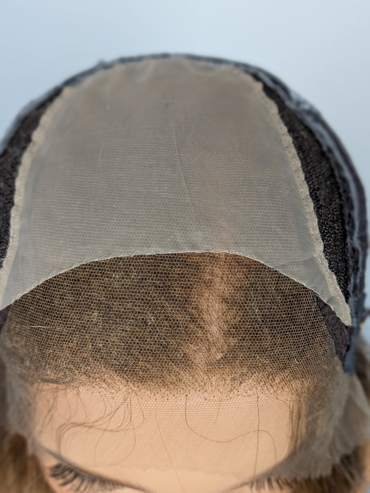 12" Lux Lace Wig Virgin Slavic -  Soft Toffee (M)