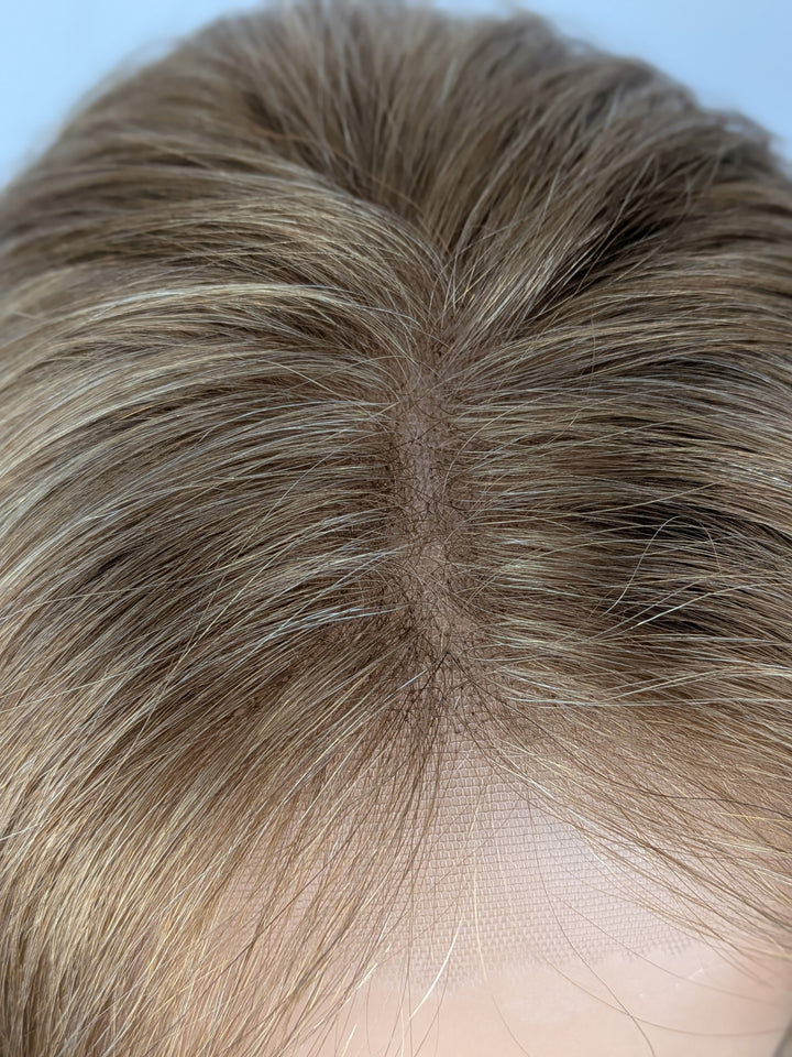 12" Lux Lace Wig Virgin Slavic - Gold Bronze (L)