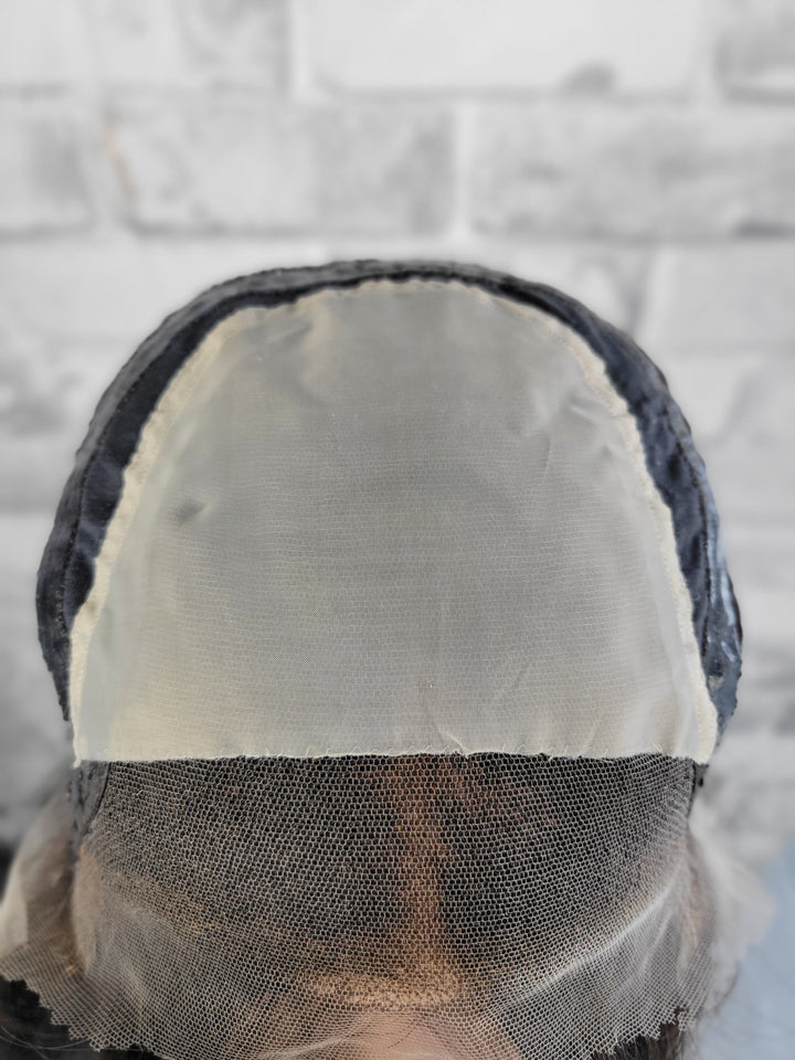 18" Lux Lace Wig - Darkest Brown (M)