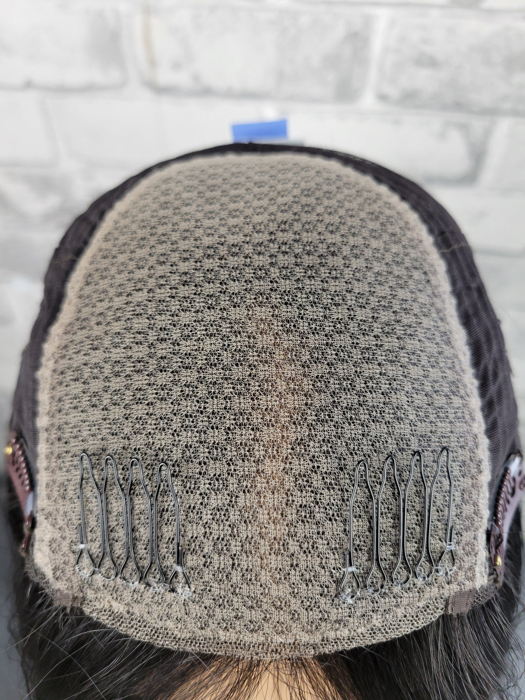 20" Closed Lace Topper - Natural Black (8x8)