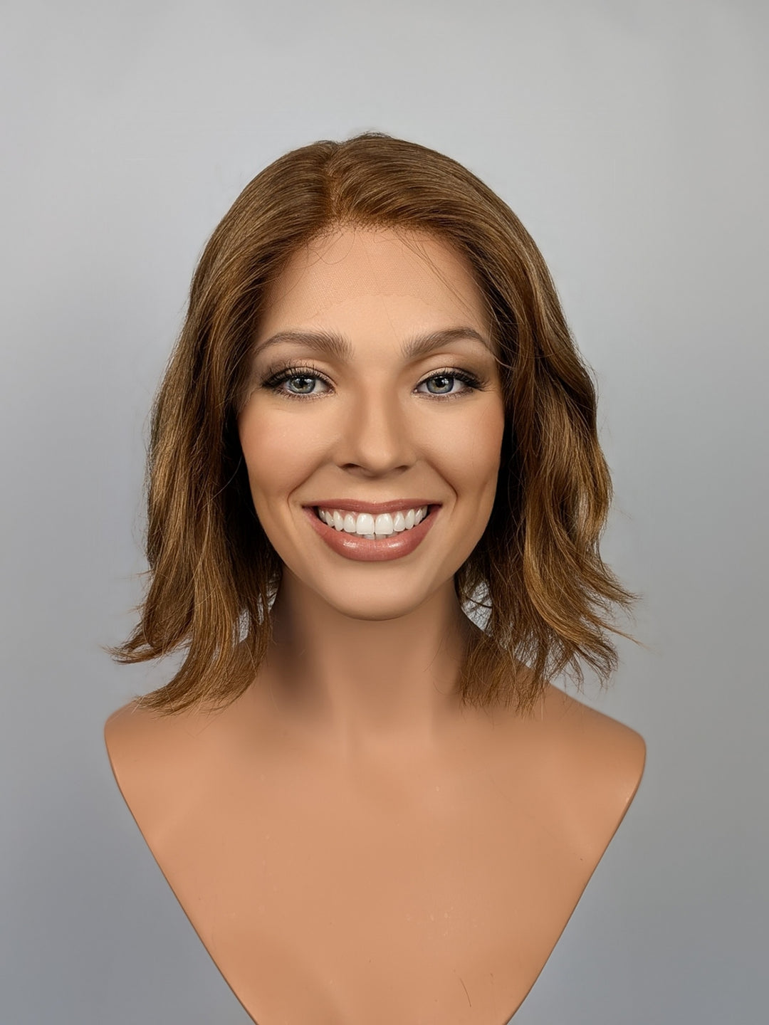 12" Lux Lace Wig Virgin Slavic -  Soft Toffee (M)