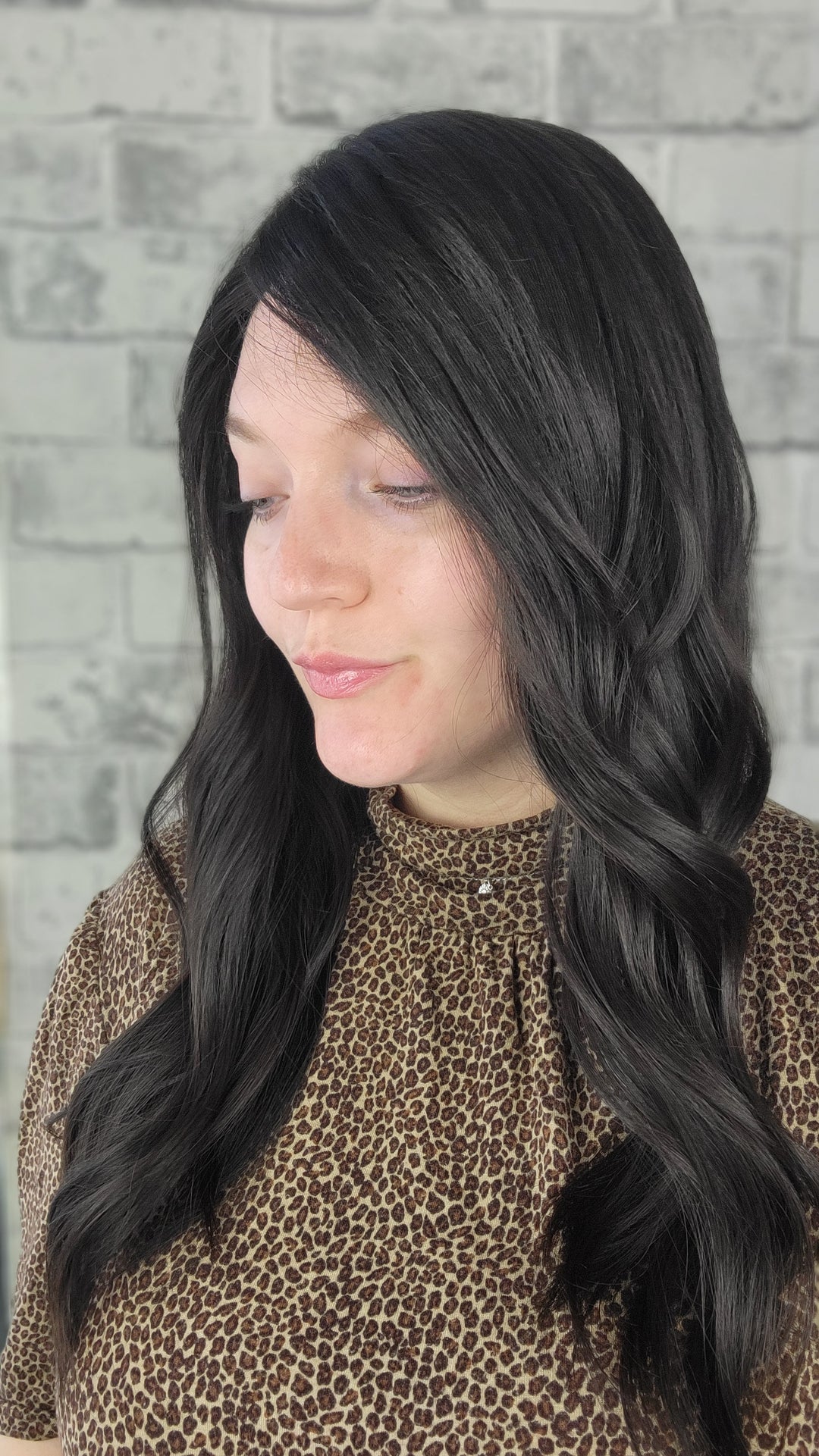 20" Closed Lace Topper - Natural Black (8x8)