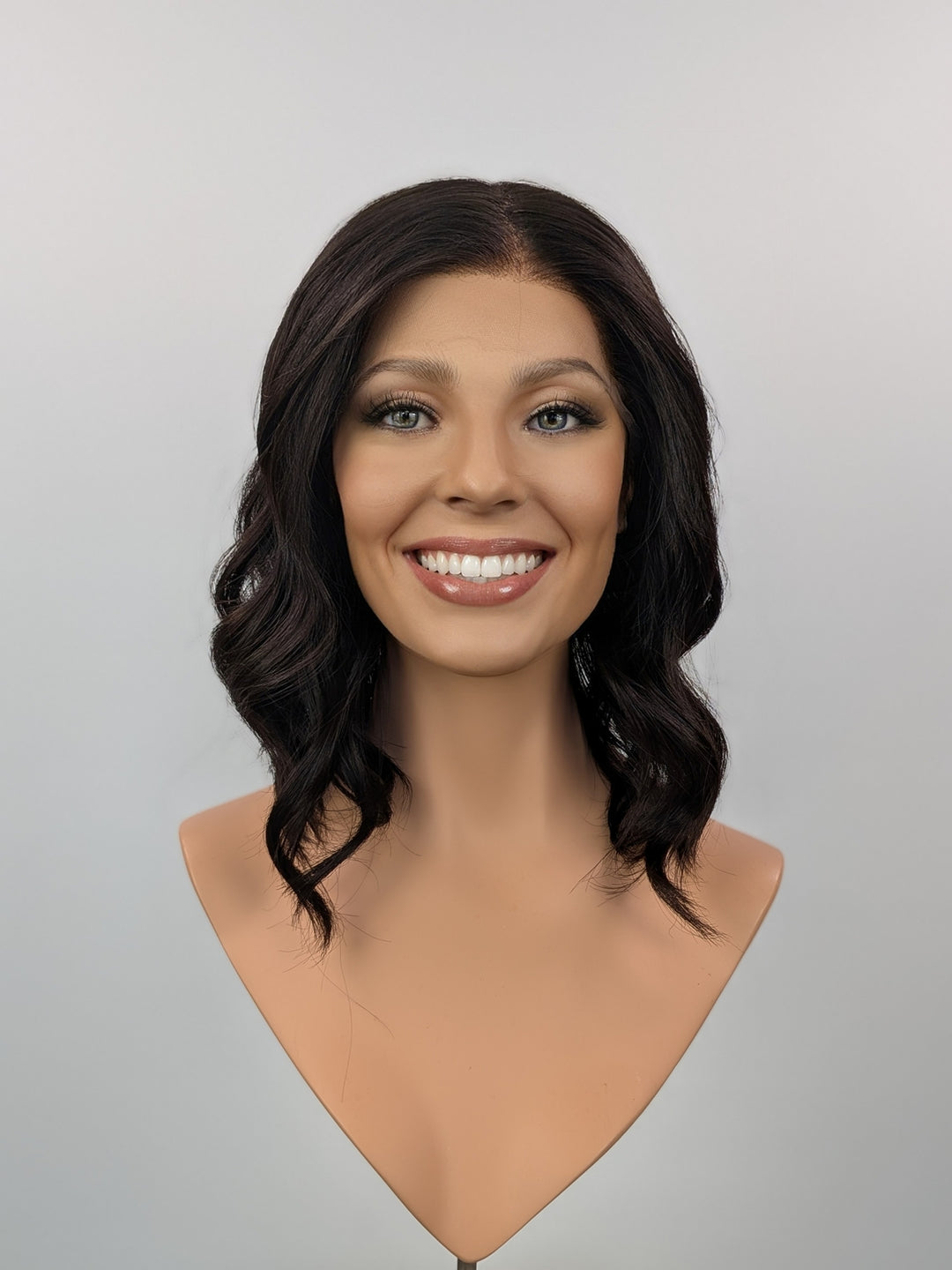 15" Lux Lace Wig - Natural Black (S)