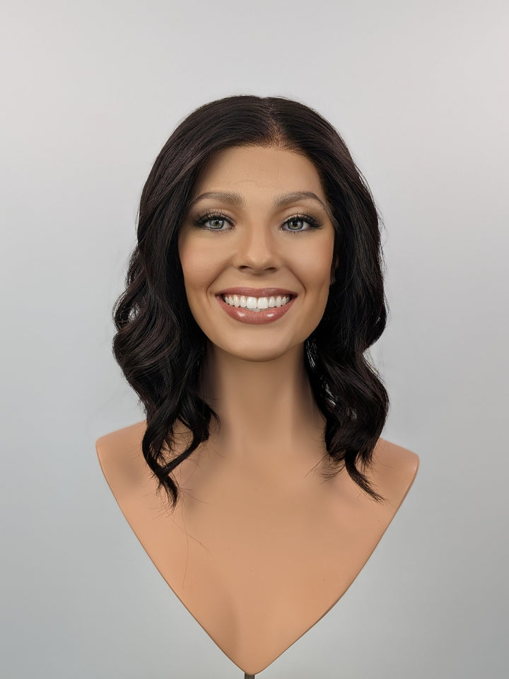 15" Lux Lace Wig - Natural Black (S)
