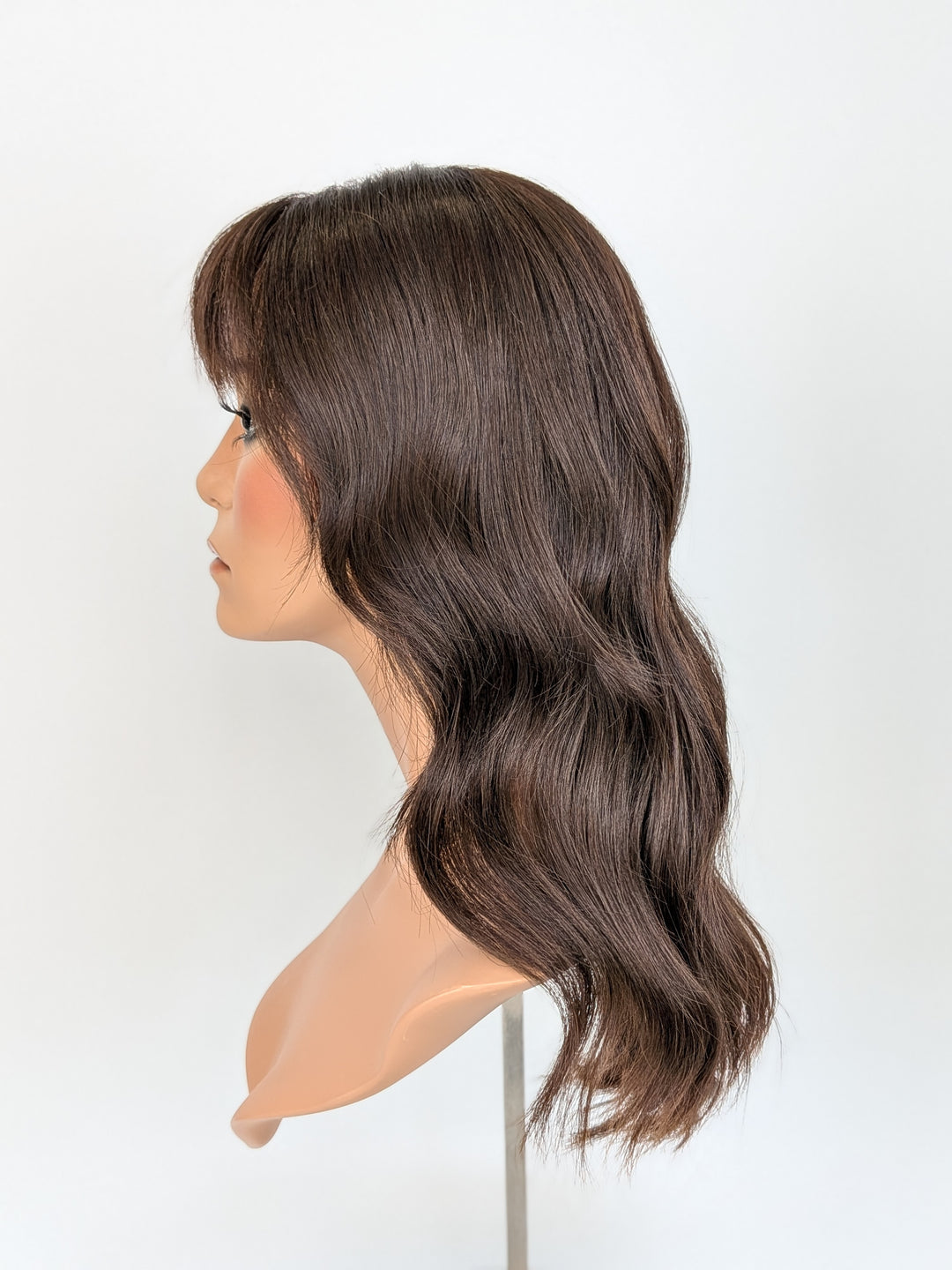 18" Pre-Loved Lace Top Wig - Darkest Brown (M)