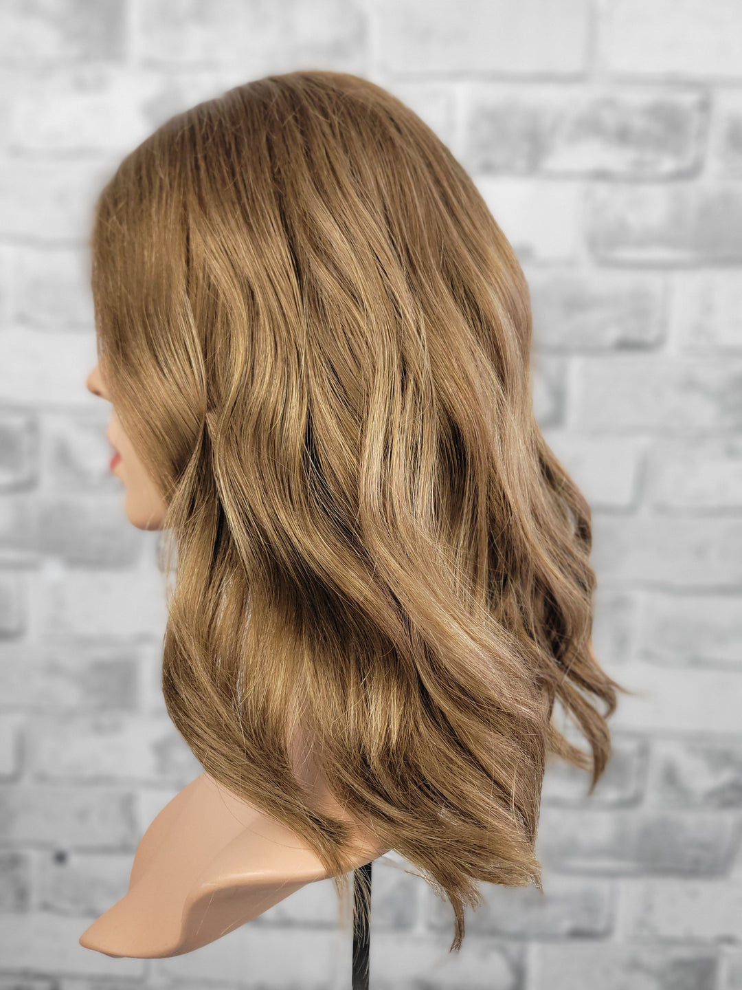 16" Lux Lace Wig Virgin Slavic - Soft Toffee (M)