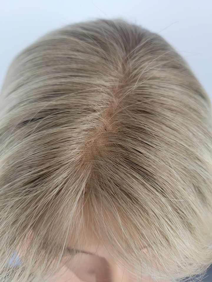 11" Lux Lace Wig - Cool Cream Blonde (S)