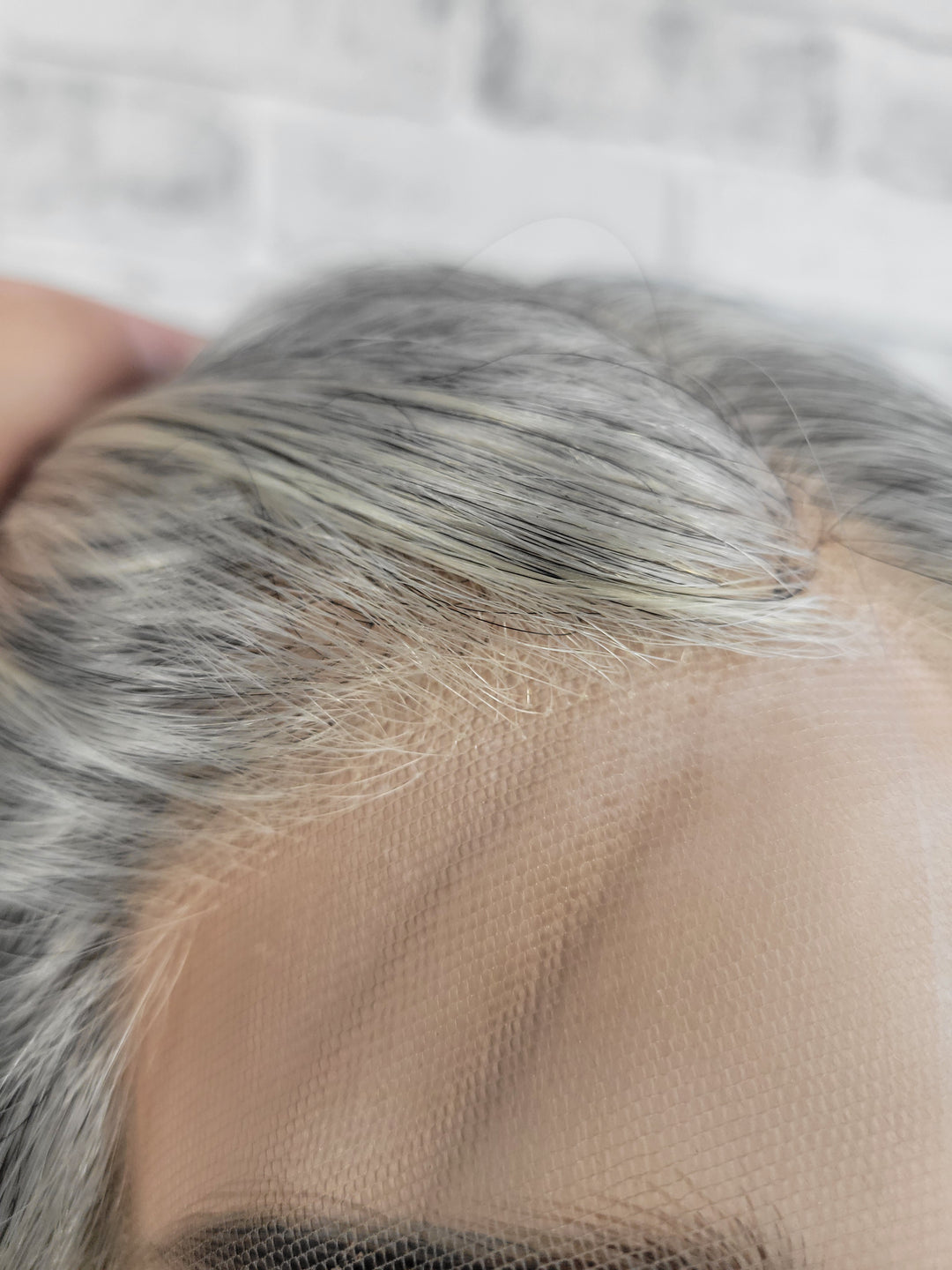 12" Lux Lace Wig - Salt'n'Pepper (M)