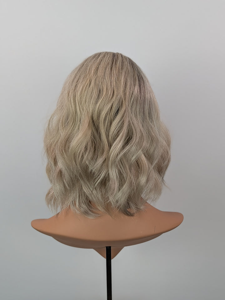 12" Lux Lace Wig - Platinum Ash (S)