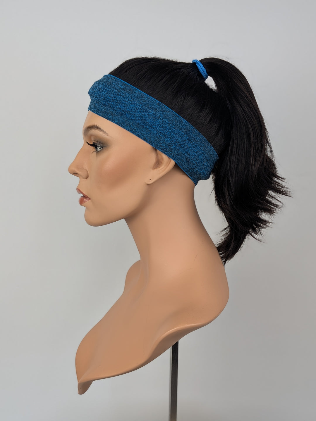 20" NEW Sport Pony Wig - Natural Black (M)