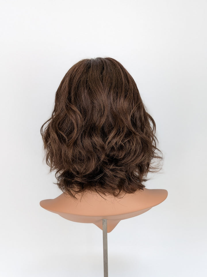 12" Lux Lace Wig Virgin Slavic - Toasted Hazelnut (S)