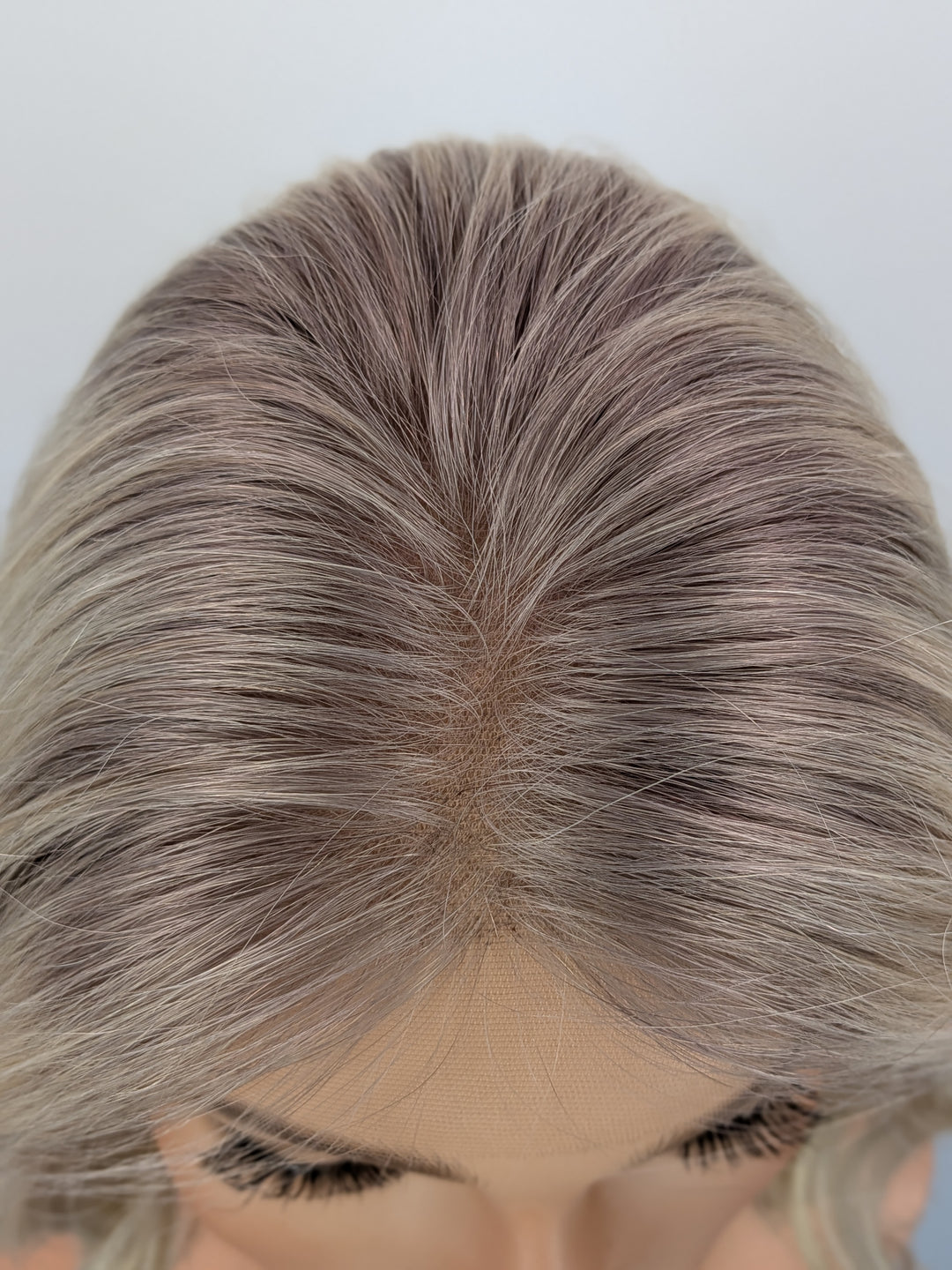 12" Lux Lace Wig - Platinum Ash (S)