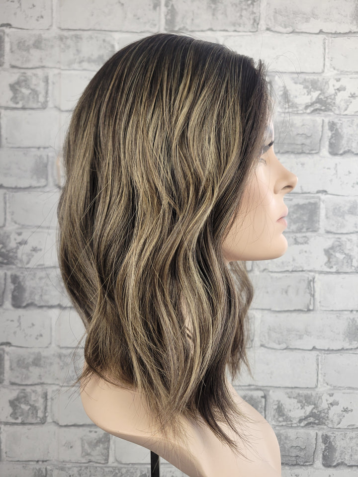 15" Lux Lace Wig - Iced Truffle (M)