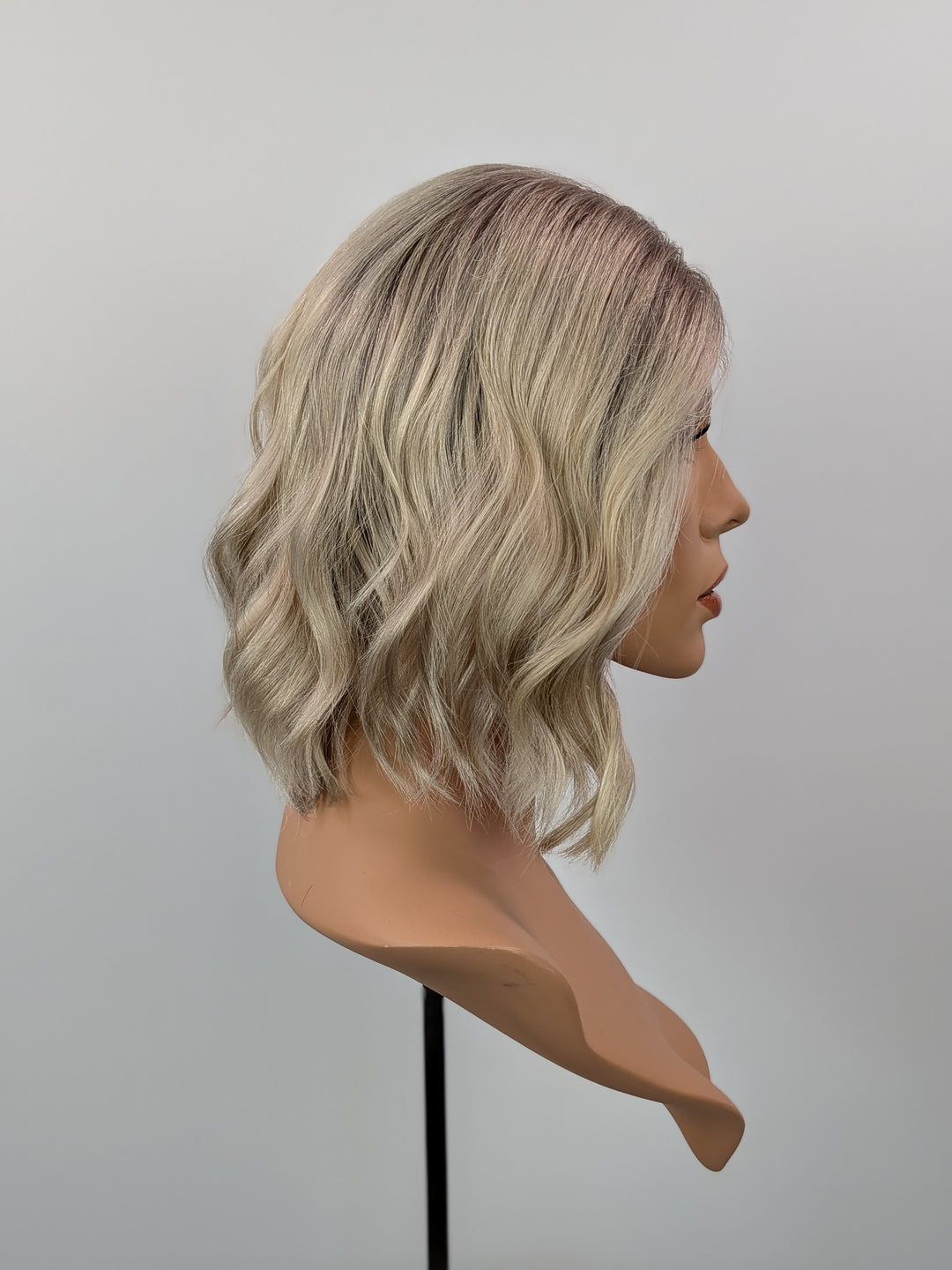 12" Lux Lace Wig - Platinum Ash (S)
