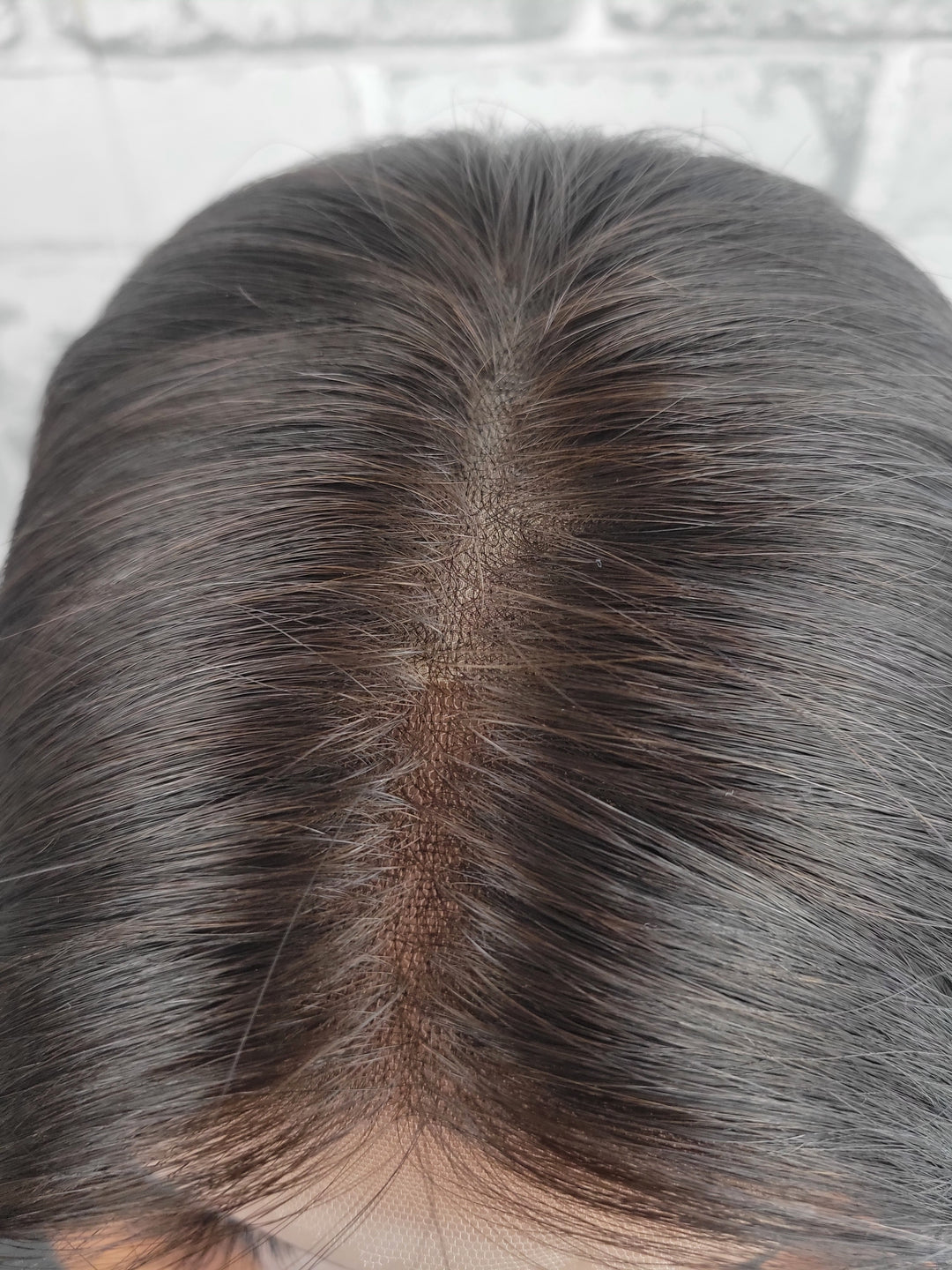 15" Lux Lace Wig - Darkest Brown (S)